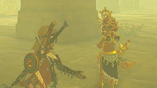 What happens if you meet Riju early before entering Gerudo Town