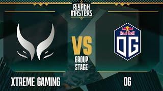 Xtreme Gaming vs. OG // Riyadh Masters 2023 – Day 3 – Group Stage