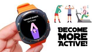 3 Health Features that will make you more Active!!! Galaxy Watch Ultra!