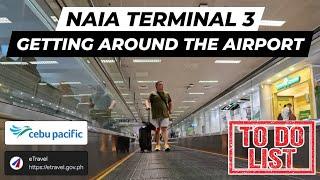 FIRST INTERNATIONAL FLIGHT? Travel Tip, Airport Tour, eTravel and Immigration Tips | NAIA Terminal 3