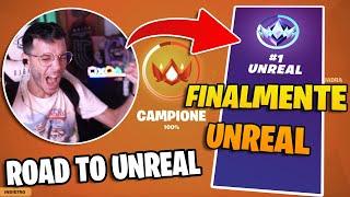 UNREAL! 3 Win Di FILA e CHEATER "ROAD TO UNREAL" #fortnite #fortniteita #fortnitechallenge #smi_ii