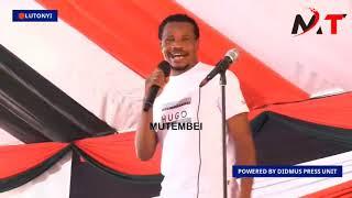 Drama as MP Salasya Lectures Raila Odinga Vows not to support him in 2027!