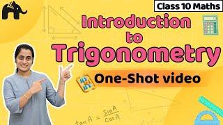 Introduction to Trigonometry Class 10 Maths  One Shot | NCERT Chapter 8 | CBSE | Full chapter