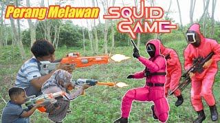 PERANG MELAWAN SQUID GAME DI KEBUN DURIAN !!