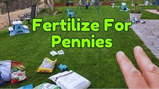 Cheapest Way To Fertilize A Fall Lawn // Synthetics Explained