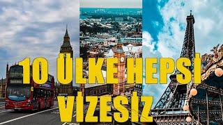 VİZESİZ GİDİLEBİLECEK 10 ÜLKE- Türkiye 'den Pasaportsuz Gidilebilen Ülkeler(2021)