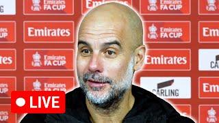  LIVE | Pep Guardiola post-match press conference | Man City 3-1 Plymouth Argyle