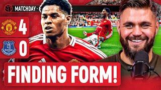 'This Is How Marcus Gets Back To His BEST!' Stephen Howson REACTS | Manchester United 4-0 Everton