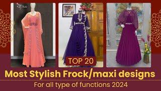 fancy maxi design 2024 / Silk maxi / maxi design /Raw silk dress designs 2024/ new dress design 2024