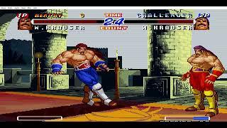 Real Bout Fatal Fury 2   The Newcomers Krauser combos