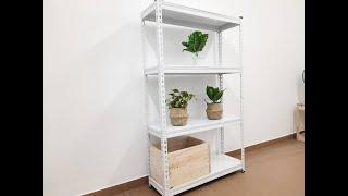 RackStar- installation 2 in 1 boltless rack metal shelf