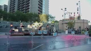 Viver Brasil live in concert at Grand Performances, Los Angeles