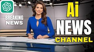 How To Create A News Channel With ChatGPT | Make Money Online in 2025