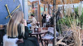 Львів 2024: чи заповнені кафе і ресторани у Львові навесні, прогулянка  Lviv city walk