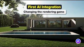First AI integration in the rendering industry… and more!