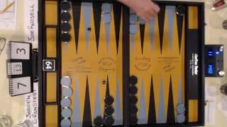 2016 Backgammon World Championship Final - Second Set Game 8 (Abridged)