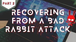 Bad Rabbit Ransomware Recovery and Prevention - Part 2 - Marc Drouinaud Jr