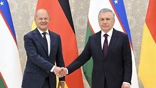 Scholz and Mirziyoyev ink migration deal to simplify entry of skilled Uzbek workers