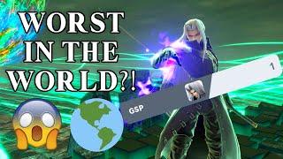 How low does GSP go? (Smash Ultimate)