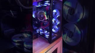 RGB PC Fan Tribute to IBM 729 Vacuum Column Tape Drives