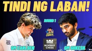 DIKDIKAN ANG LABAN NG WORLD CHAMP AT WORLD NO.1!  Carlsen vs Gukesh! Norway Chess 2025