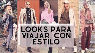 5 LOOKS cómodos para VIAJAR con ESTILO/ TIPS para preparar tu equipaje. (Asesora de Imagen y Moda)