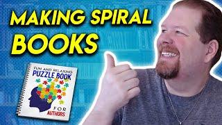 No Content Book Publishing | How to Make a Spiral Notebook