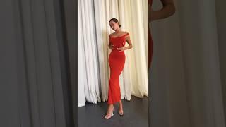 Beautiful long red dress Fashion glamorous #fashion #style