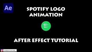 After Effects Tutorial: Spotify logo animation in After Effects