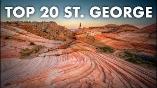 TOP 20 PLACES TO VISIT IN ST. GEORGE, UTAH