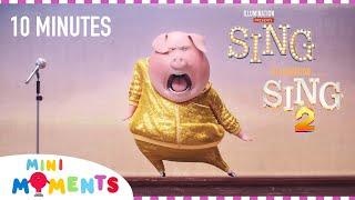 Best Of Gunter | 10 Minute Compilation | Sing & Sing 2 | Movie Moments | Mini Moments