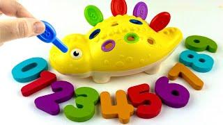 Best Learn Numbers, Counting, Animals | Fun and Educational Toy Learning Video for Toddlers and Kids