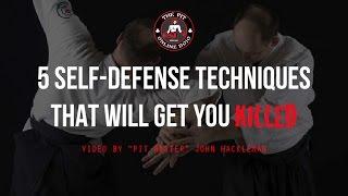 5 Self-Defense Techniques That Will Get You Killed