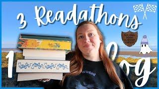3 Readathons, 1 Vlog  | Winterween, Box Box & TFBSG