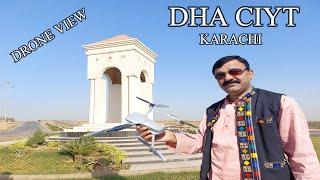 DHA CITY KARACHI DRONE VIEW