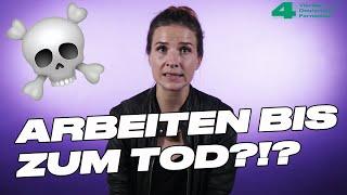 Rente: Arbeiten bis zum Tod?! | Kommentar | Viertes Deutsches Fernsehen