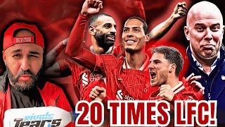 LIVERPOOL ARE (ALMOST) CHAMPIONS OF ENGLAND FOR THE 20TH TIME!!