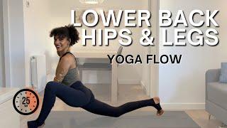 Yoga for Lower Back, Hips and Legs | Yoga Stretch to Release Tension