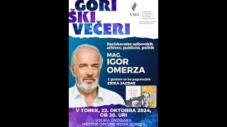 Goriški Večeri: Igor Omerza