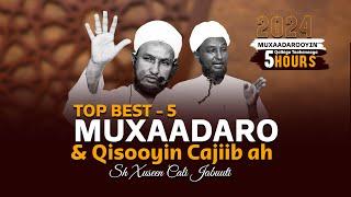 Top 5 Muxaadaro & Qisooyin Qalbiga Taabanaaya ||Sheekh Xuseen Cali Jabuuti 2024|| Qisooyin Saxaabada