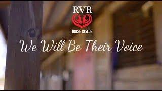 RVR Horse Rescue - We Will Be Their Voice