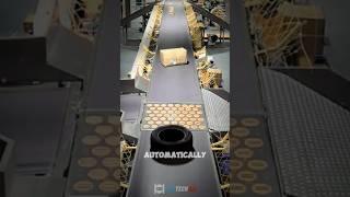 Sorting goods using automatic machines- Satisfying jobs and machinery in the world #satisfying