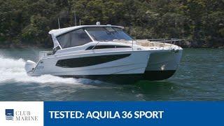 Aquila 36 Sport Boat Review | Club Marine TV