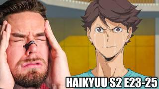 I FEEL BAD FOR HIM!! | COLLEGE VOLLEYBALL PLAYER REACTS TO  SEASON 2 EPISODE 23-25