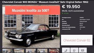 Chevrolet Corvair 62 | Muzeální kvalita za 500? 