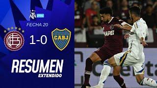 Lanus 1 vs. 0 Boca Juniors | #TorneoBetano | Resumen Extendido | Fecha 20