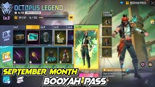 September/October Booyah Pass Free Fire 2024 | Season 21 Booyah Pass Free Fire | Next Booyah Pass