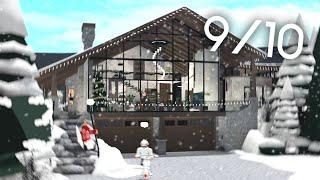 Rating My Viewers' Winter Houses in Bloxburg + FACECAM