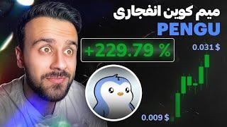 میم کوین پنگوئن که تورا میلیونر میکند| PENGU