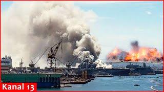 Russian marine base 6,000 km from Ukraine was exploded, near border with China and North Korea